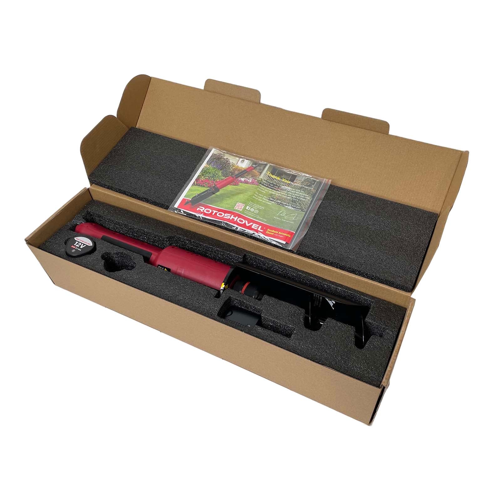 Rotoshovel The World’s First Automatic Handheld Shovel With An Auger - PreAssembled ROTO4