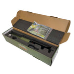 Load image into Gallery viewer, Rotoshovel Backwoods - Powered Handheld Shovel with Auger &amp; Safety Shutoff for Camping, Hunting &amp; RV - 12 Volt Battery &amp; Charger Included
